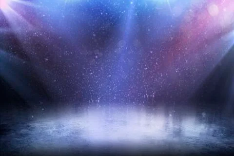 Beautiful empty winter Stock Photos