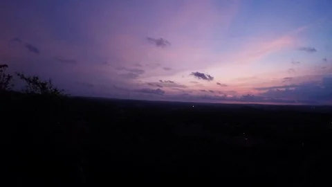 A beautiful evening Stock Footage 92947425