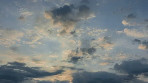 Beautiful evening sky. Video stock 122491767