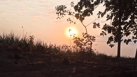 Beautiful Evening Sky Video stock 255082757