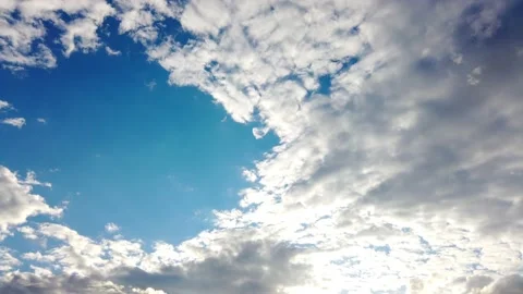 Beautiful Evening Sky Sundown Timelapse Stock Footage 137762111