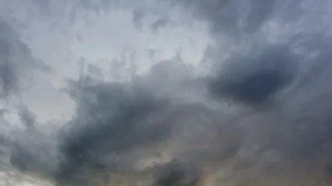 Beautiful Evening Sky Sundown Timelapse Stock Footage 137762380