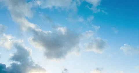 Beautiful Evening Sky Sunset Timelapse Stock Footage 150666486