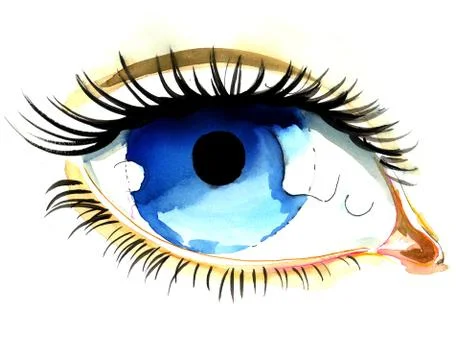 Beautiful eye Stock Illustration