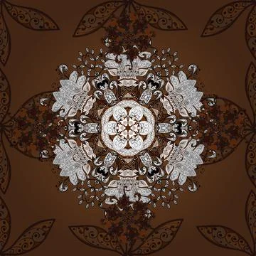 Beautiful fabric pattern. Cute floral background. Vector illustration. Seamless Stockillustratie
