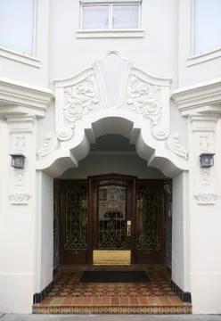 The beautiful facade Stock Photos