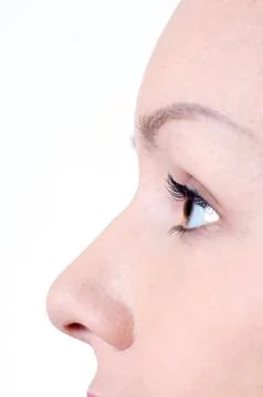 Beautiful face close up Stock Photos