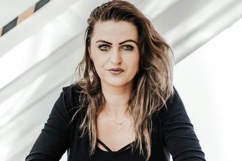 Beautiful Face Portrait 스톡 사진