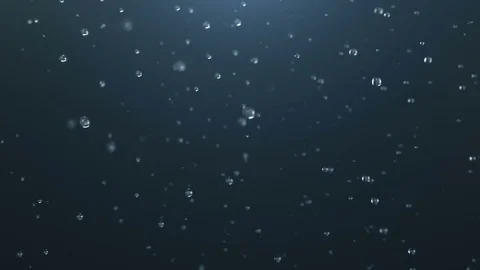 Beautiful falling drops of rain. Stock Footage 79929775