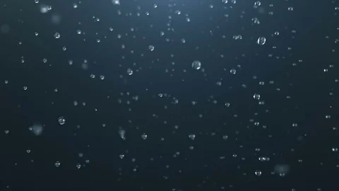 Beautiful falling drops of rain. Stock Footage 79967531