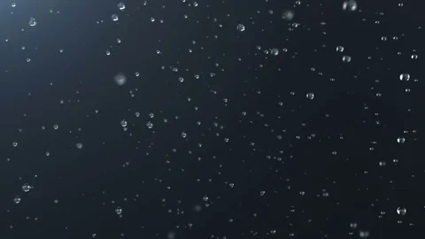 Beautiful falling drops of rain. Stock Footage 79968480