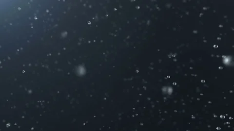 Beautiful falling drops of rain. Stock Footage 79968741