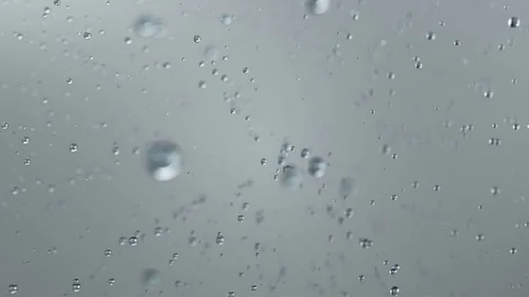 Beautiful falling drops of rain. Stock Footage 79969743