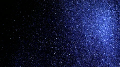 The beautiful falling of glittering particles. slow motion Stock-Footage 154449876