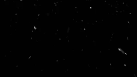 Beautiful Falling Snow Stock Footage 68750982