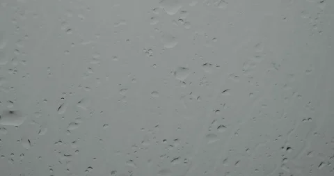 Beautiful falling snow - view from the window_4K Stock Footage 126962043