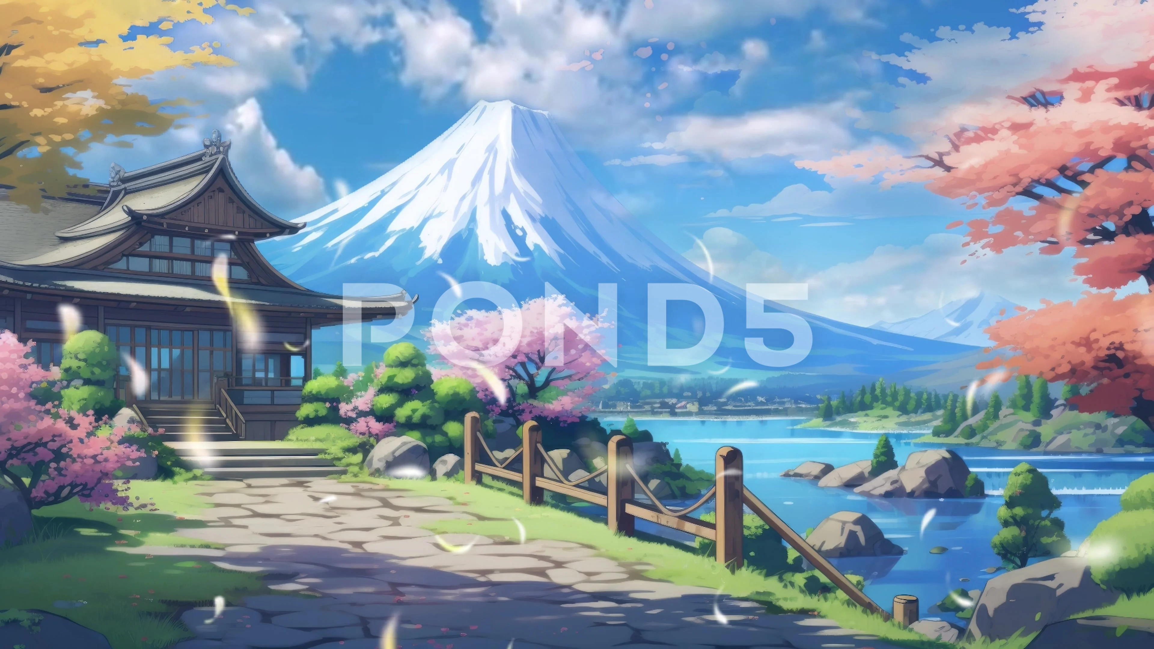 Premium AI Image | Anime scenery wallpapers that will make you want to live  in a new city
