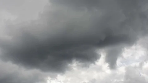 Beautiful fast clouds Stock Footage