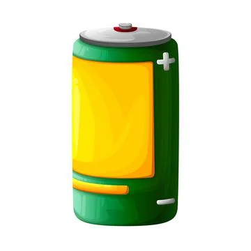 A beautiful fat battery Stock Illustration