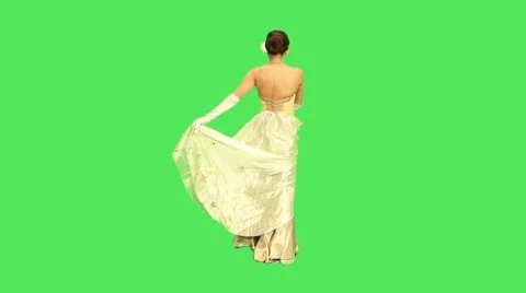 Beautiful female dancer Stock Footage 12141678