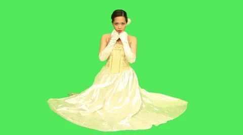 Beautiful female dancer Stock Footage 12141682