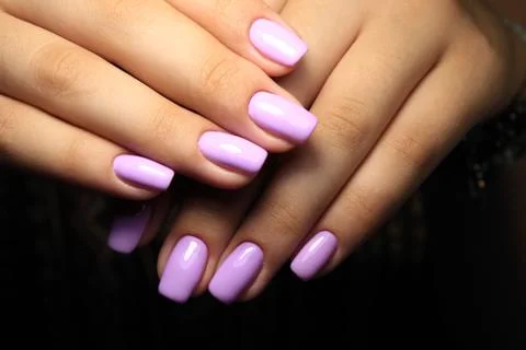 Beautiful Female Hands. Stock Photos
