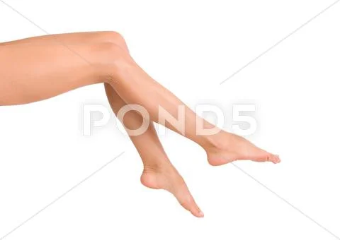 Beautiful female legs Stock Photos