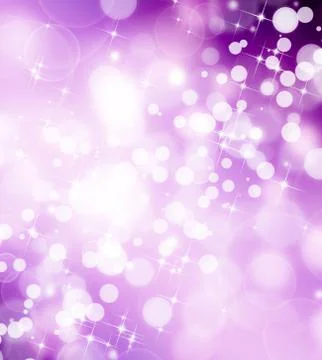 Beautiful festive fantasy, bokeh background with stars Stock Illustration