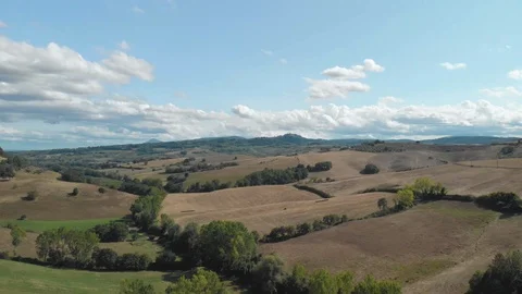Beautiful fields by drone. Stock Footage 105549705