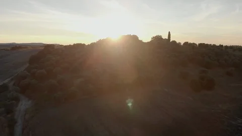 Beautiful fields by drone. Stock Footage 105551432