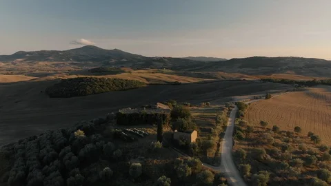 Beautiful fields by drone. Stock Footage 105551739