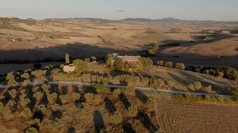 Beautiful fields by drone. Stock Footage 105552228