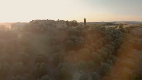 Beautiful fields by drone. Stock Footage 105553277