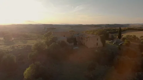 Beautiful fields by drone. Stock Footage 105554822