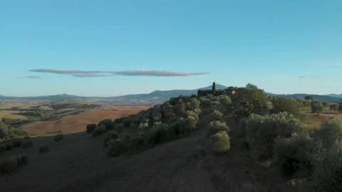 Beautiful fields by drone. Stock Footage 105561564