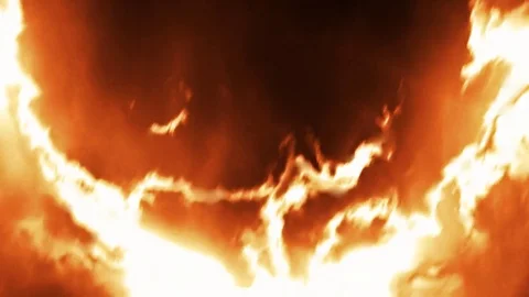 Beautiful Fire Background Vídeos de archivo 71302172