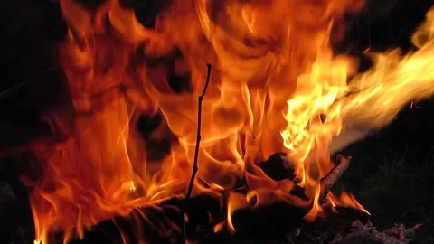 Beautiful fire burning rubber Stock Footage 143019853