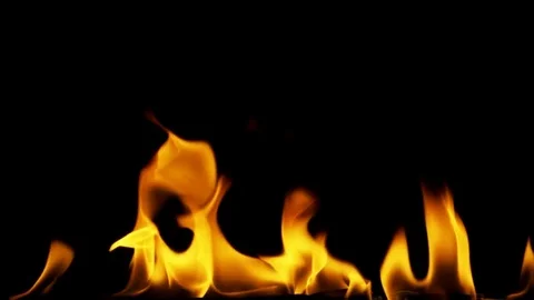 Beautiful Fire, Fire flames ,fireplace Stock Footage 83946292
