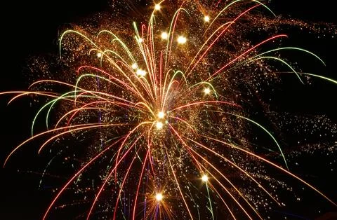 Beautiful firework Foto stock