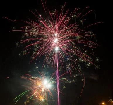 Beautiful firework Foto stock