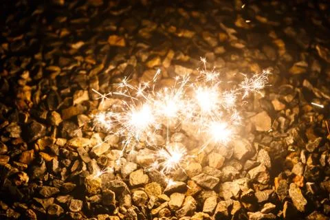 Beautiful firework Stock Photos