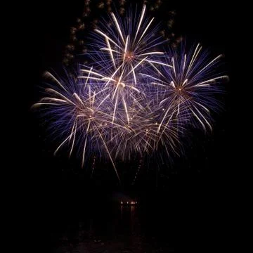 Beautiful firework Stock Photos