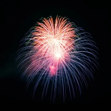 Beautiful firework Stock Photos