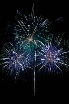 Beautiful firework Stock Photos