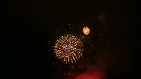 Beautiful fireworks 23 Video stock 325862