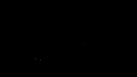 Beautiful fireworks exploding on the black background Stock Footage 83111885