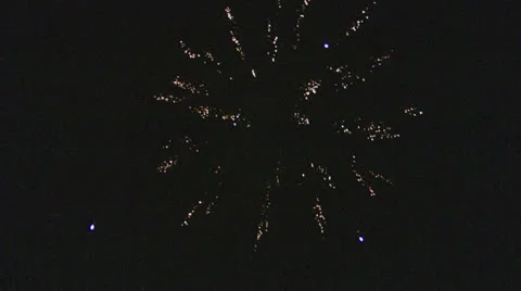 Beautiful Fireworks Video stock 25630675