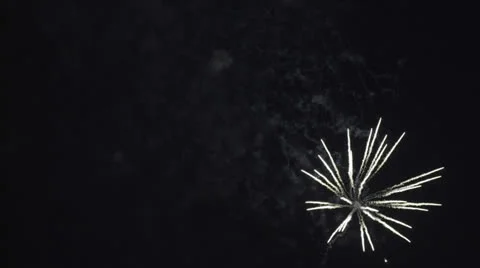 Beautiful Fireworks Stock Footage 26109114