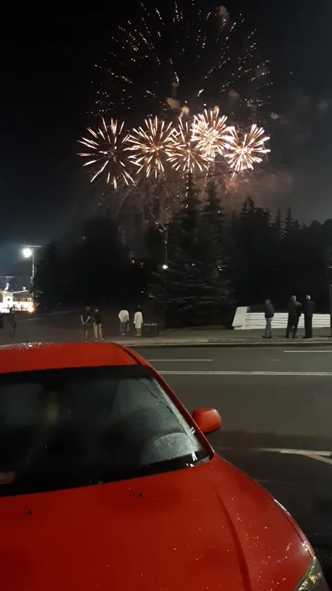 Beautiful fireworks 動画素材 171437782
