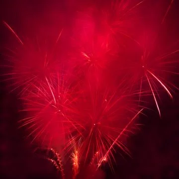 Beautiful fireworks Stock Photos